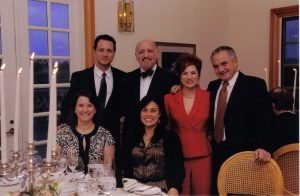 JANTAR DE HOMENAGEM. A DIREITA DR MARK MANNIS CHEFE DE DEPARTAMENTO DE OFTALMOLOGIA E DO SETOR DE REFRATIVA CORNEA DA UNIVERSIDADE DA CALIFÓRNIA DAVIS EUA.