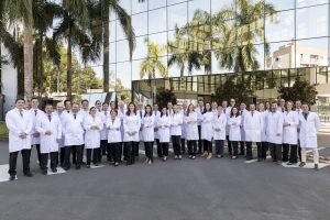 Parte da Equipe de Oftalmologistas do Hospital Sadalla 2022